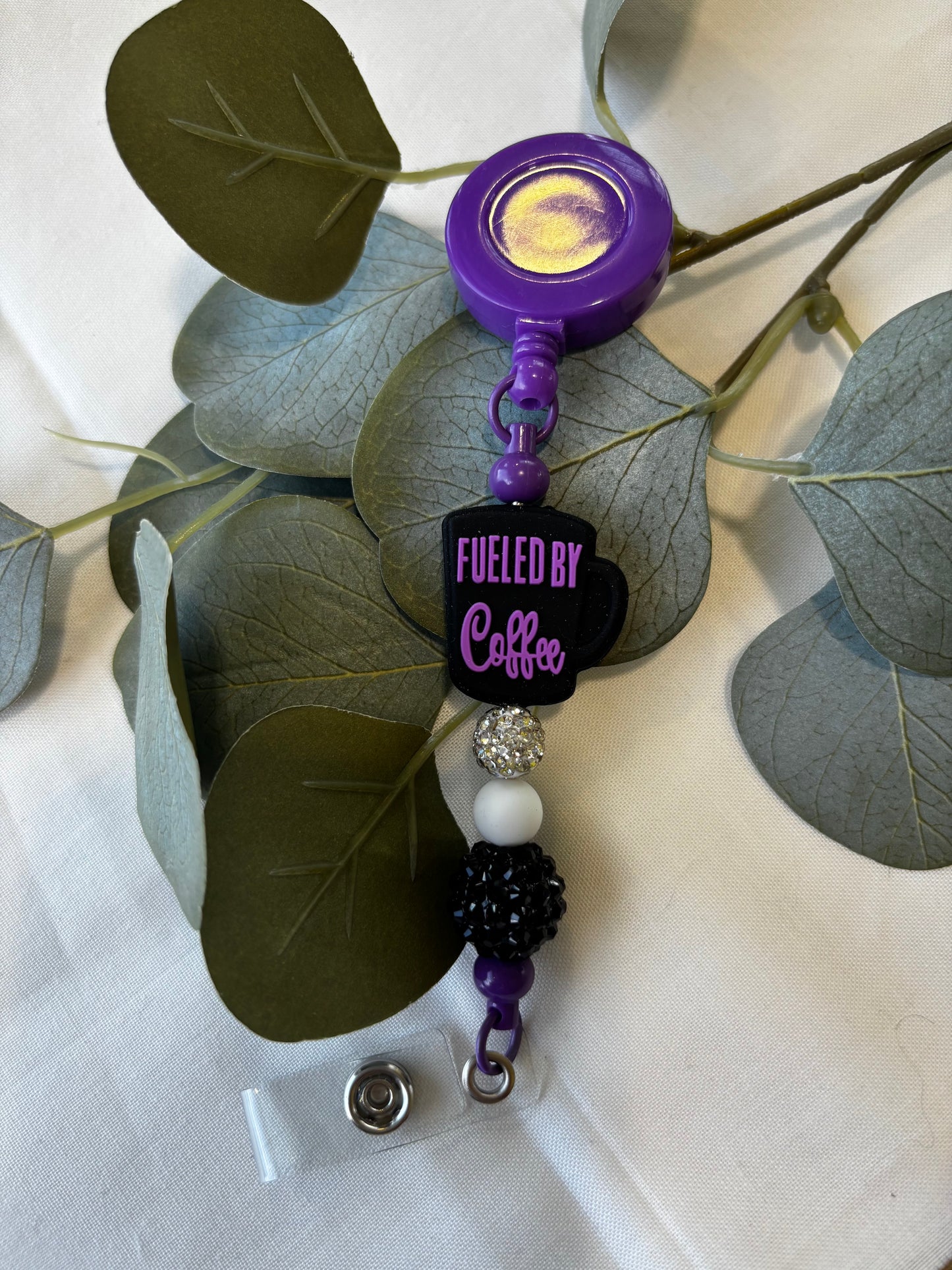 Fueled By Coffee Badge reel