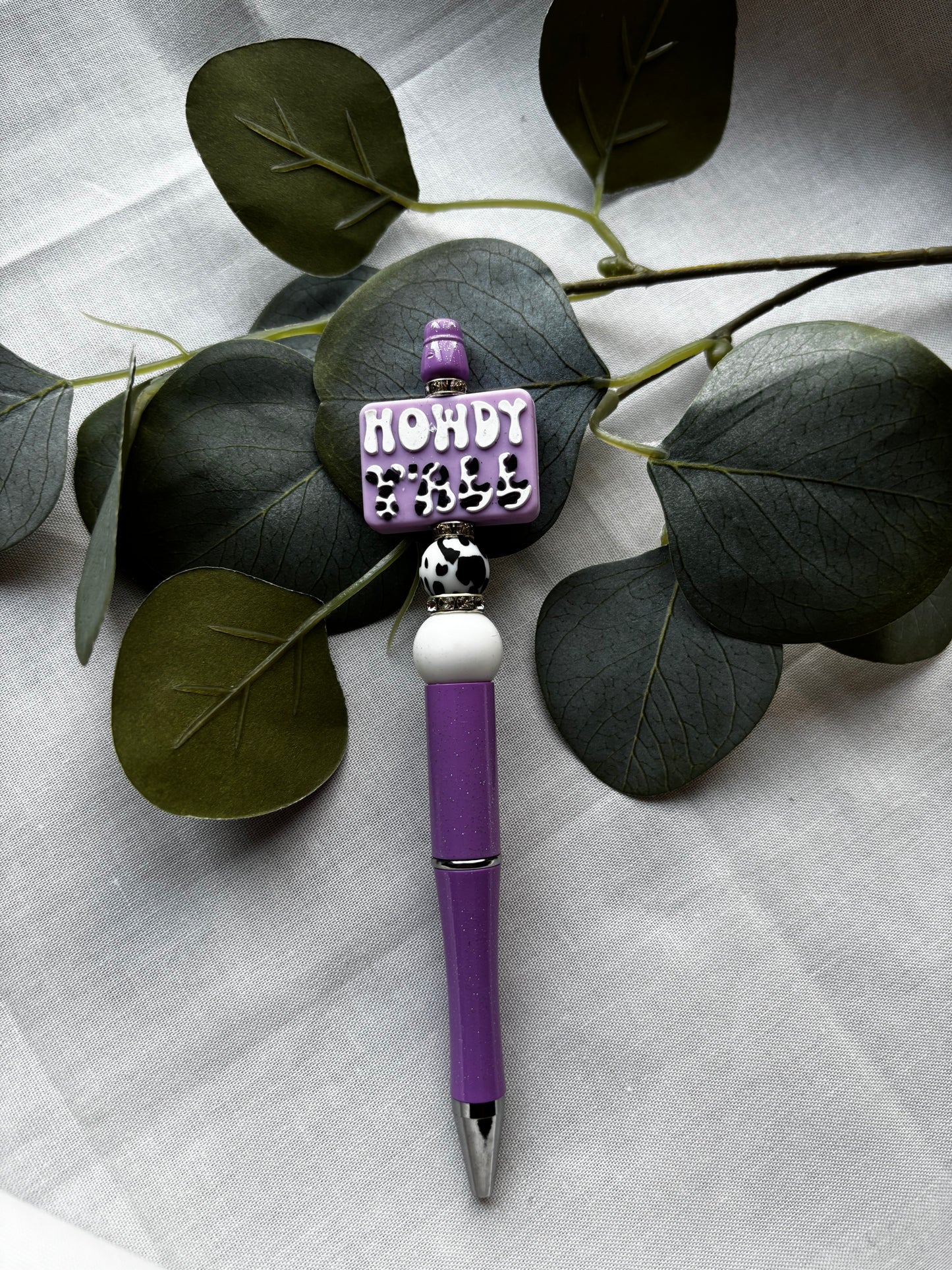 Howdy Y'all (purple and black)