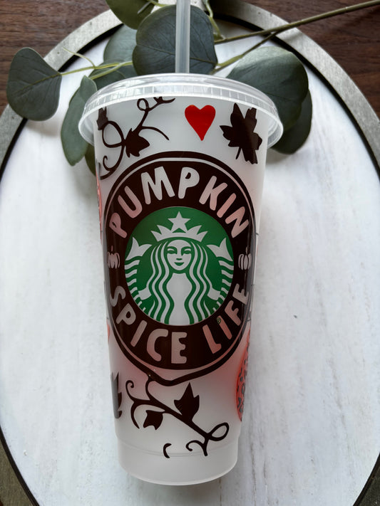 Fall Straw Cup 24oz