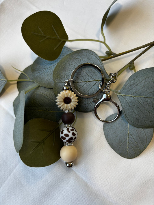 Sunflower Bar Keychain