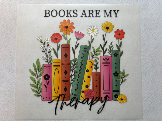 Books are my therapy