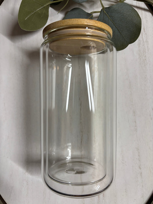 16oz GLASS snow globe